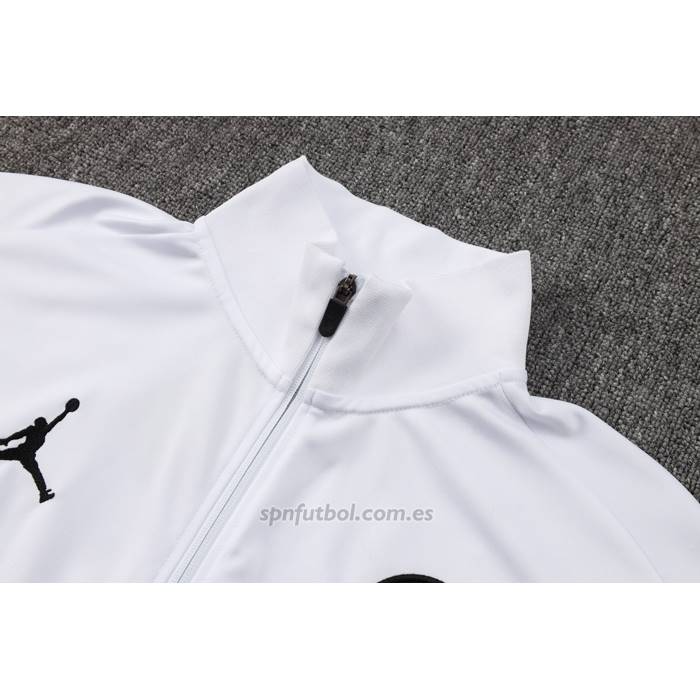 Chandal de Chaqueta del Paris Saint-Germain Jordan Nino 2024-2025 Blanco
